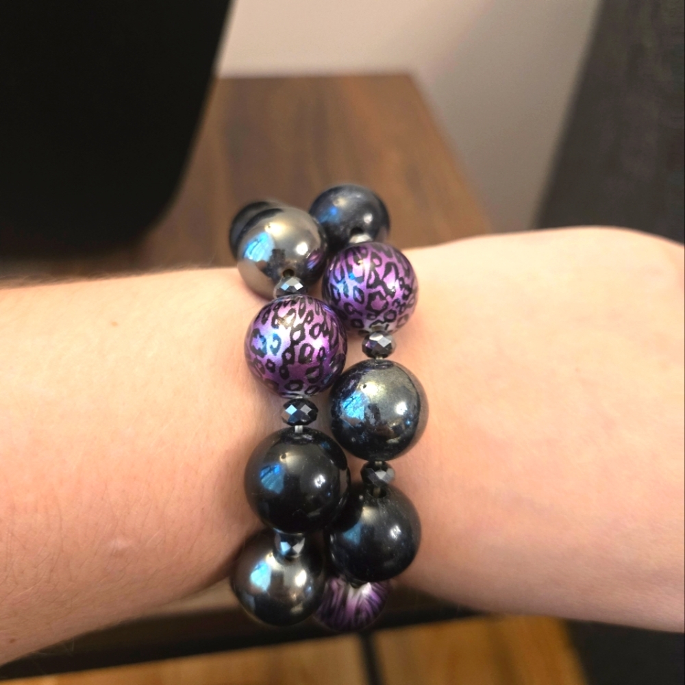 Beaded Stretch Bracelet Set